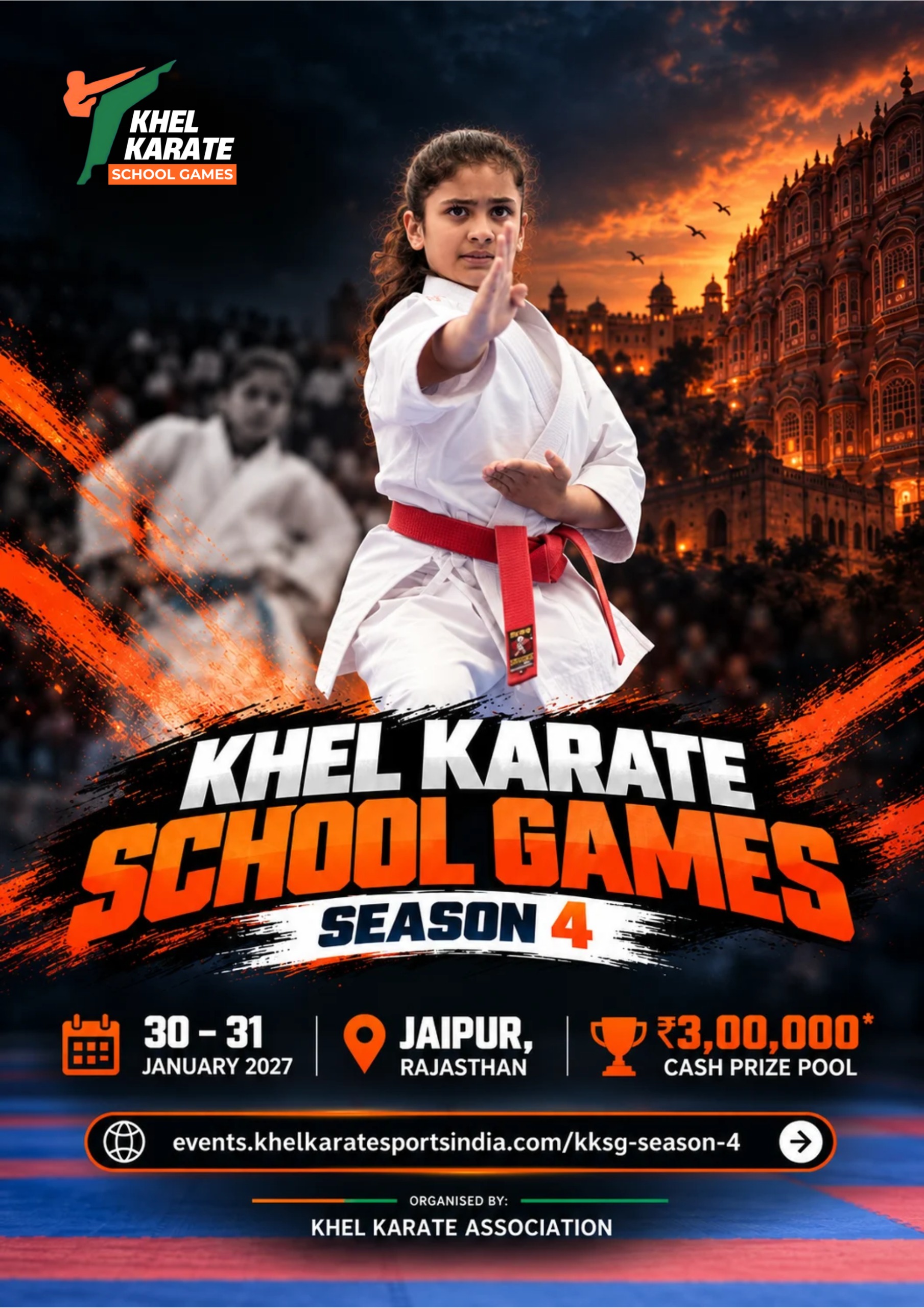 Khel Karate School Games Season 4 - Jaipur 2027